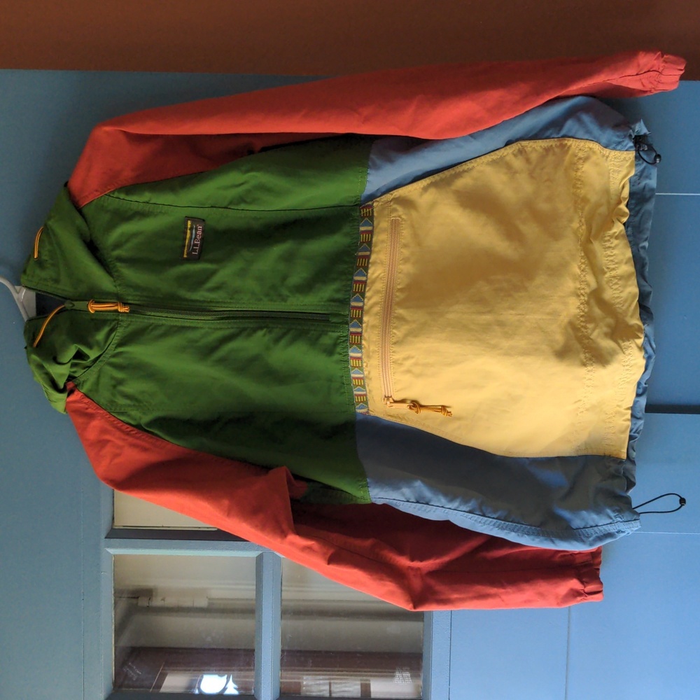 L.L. Bean Anorak Jacket Sz M
